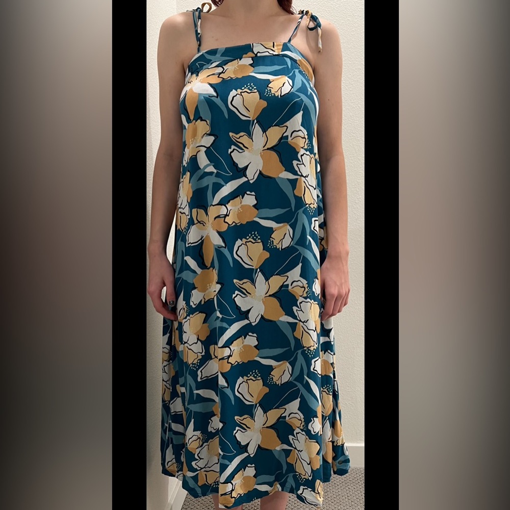 Roxy Blue Floral Dress
